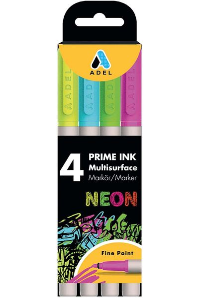 STOREMAX Lvnshop Prime Ink Multisurface 4 Neon Marker Lv 224120