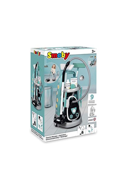 Smoby Elektrik Süpürgeli Temizlik Seti 330316
