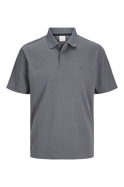 Jack & Jones Premium Poloshirt Einfarbig Hemdkragen Poloshirt