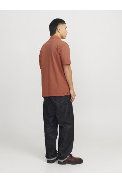 Jack & Jones Premium Poloshirt Einfarbig Hemdkragen Poloshirt