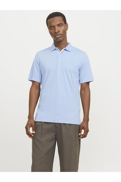Jack & Jones Premium Poloshirt Einfarbig Hemdkragen Poloshirt