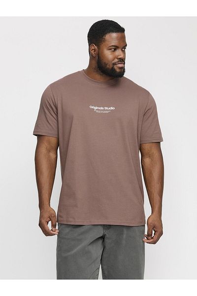 Jack & Jones Plus T-shirt Plus Size Gedruckt T-shirt