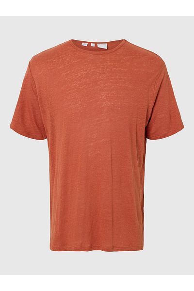 Selected Homme T-Shirt Leinen