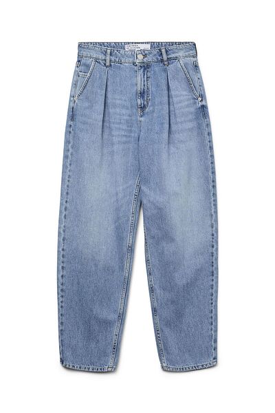 Vero Moda Straight-Fit VMETNA Jeans mit hoher Taille und Barrel-Fit