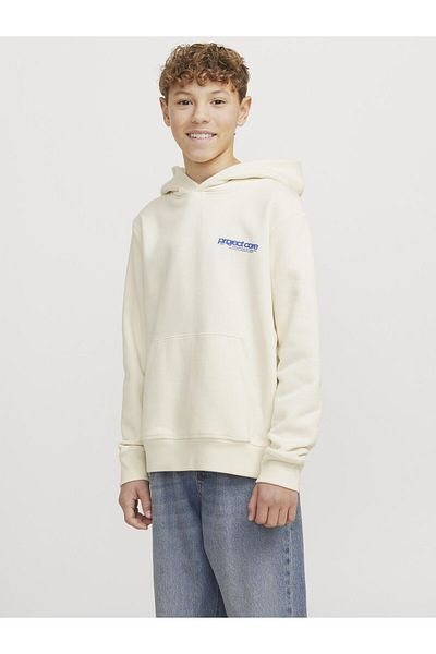 Jack & Jones Junior Kapuzenpullover Rückenprint Kapuzenpullover Junior