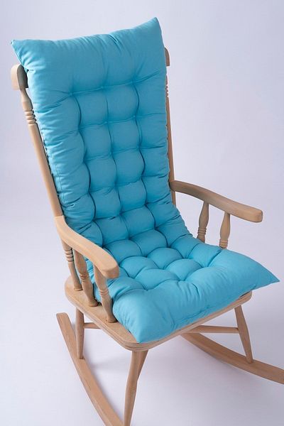 ALTINPAMUK Turquoise Selen Luxury Chair Cushion - 120x50 Cm Bench Swing Rocking (Cushion Only)