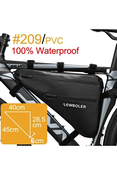 Choice حقيبة دراجة BAG209 NEWBOLER مقاومة للمطر ذات سعة كبيرة وحقيبة مثلثة ال...