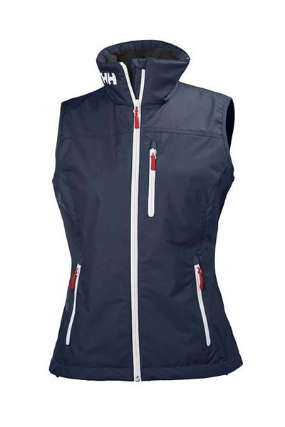Helly Hansen W Crew Vest Navy - Navy Blue Women's Vest