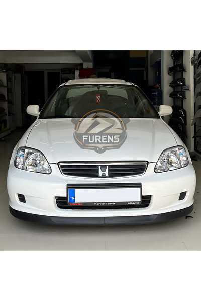 SHOOPLAA Honda Civic İes 1996-2001 Uyumlu H lip Esnek Ön Lip 2 Parça Karlık Ö...