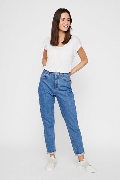Org Marka Store Markastore 17078732 - Open Collar and Cut Sleeve T-shirt