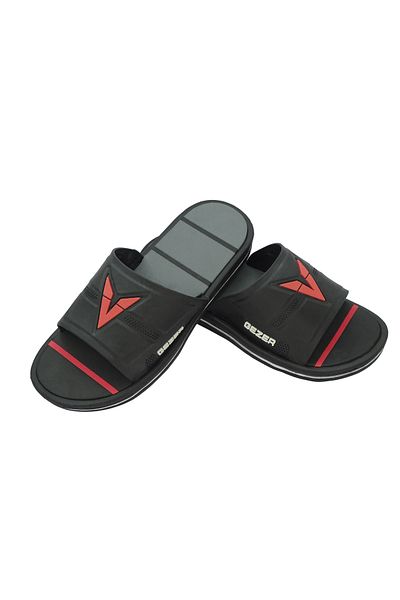 LETAO Urban Men's Black Comfortable Beach Pool Wet Floor Slippers