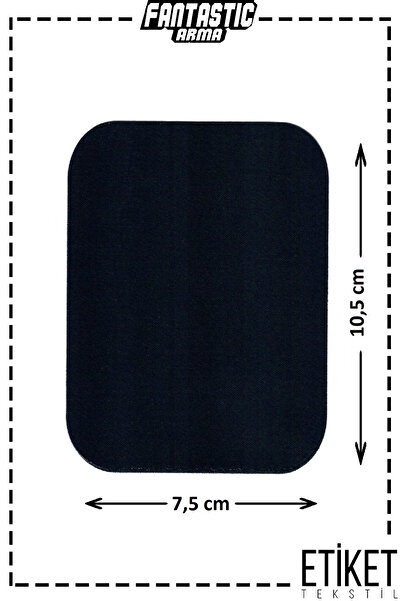 FANTASTIC ARMA 4-Pack Iron-On Woven Embroidery Patches for Clothing (Mixed) Fabric Patch Easy Application