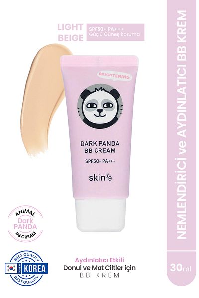 Skin79 Dark Panda Bb Cream Spf50 Pa Moisturizing and Brightening Skin Tone Equalizing Bb Cream-30Ml