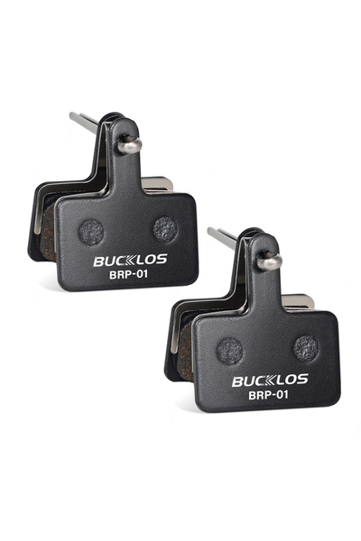 BUCKLOS وسادات فرامل دراجة هوائية من الراتنج، زوجان، وسادات فرامل قرصية هيدرو...