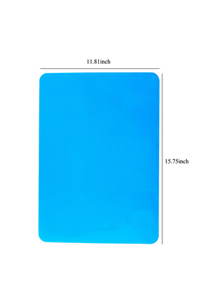 Choice أزرق - 40 × 30 سم، قطعة واحدة من قوالب راتنج الإيبوكسي الآمنة من السيل...