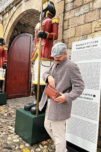 Modica Tiran - Brown Genuine Leather Hand and Shoulder Bag - Stylish & Functional Design