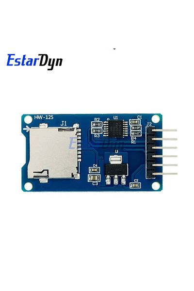 Estardyn Tf Card Module Micro Sd Storage Expansion Board Micro Sd Tf Card Memory Shield Module Spi F