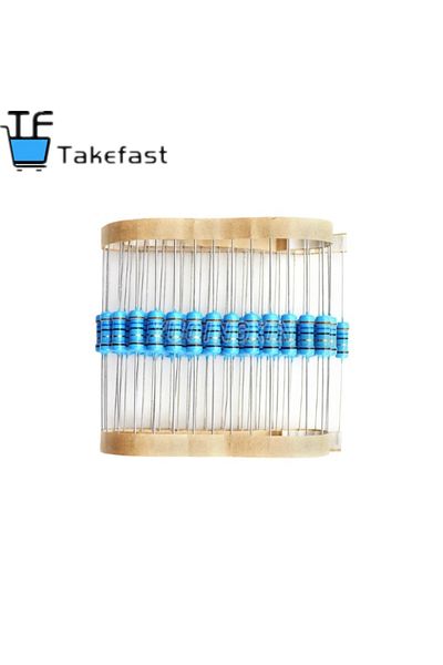Choice 1k 20pcs 1w Metal Film Resistor 1% 0.1r-2.2m 10r 22r 47r 100r 330r 1k 4.7k 10k 22k 47k 100k 330k 470