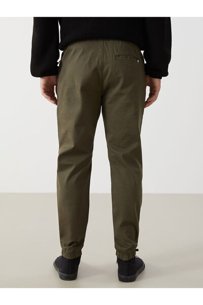 LC Waikiki Khaki Standard Fit Gabardine Men's Jogger Pants