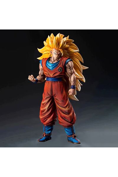 Choice Goku-a 11.8in/30cm Anime Dragon Ball Z Figure Ssj3 Goku Figure Pvc Super Saiyan Statue 3 Gokou Colle