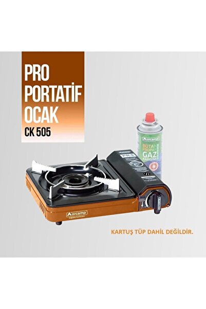 Orcamp Ck-505 Tekli Portatif Kamp Ocak Gaz Stop Emniyetli