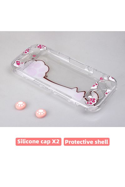 Choice Transparent Cat Data Frog Switch Hard Transparent Protective Case Compatible-nintendo Switch Lite An
