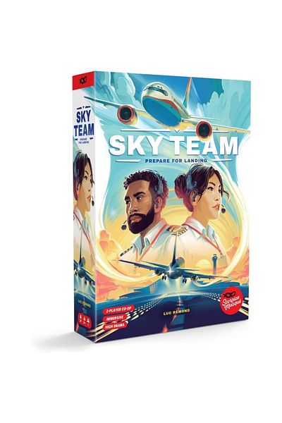 smvp White Scorpion Masqué Sky Team | Cooperative Dice Game | Ages 14 | 2 Players | 20 Minutes