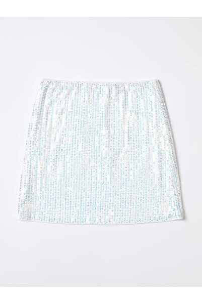 miço kids Fusta cu paiete de culoare uni
