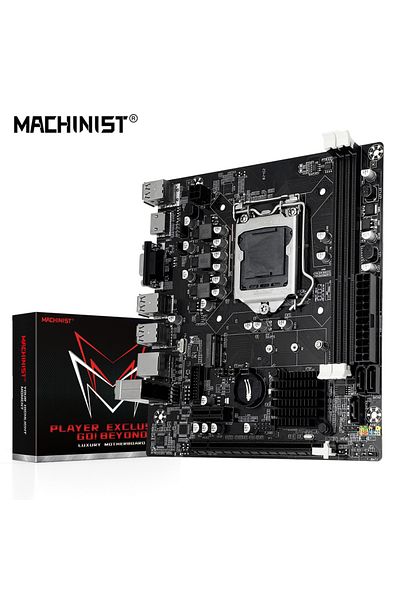Choice لوحات أم Machinist H61 اللوحة الأم Lga 1155 Ddr3 Ram متوافقة مع معالجات Intel Core من الجيل الثاني والثالث