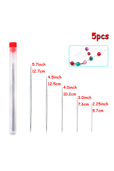 Choice 3 SMI Stainless Steel Beading Needles 4 Styles Jewelry Making Needle T...