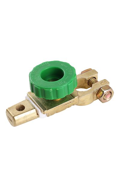 Shunmaii Green Professional Zinc Alloy Battery Terminal Link Switch Quick Cut-off Disconnect Isolator Switch