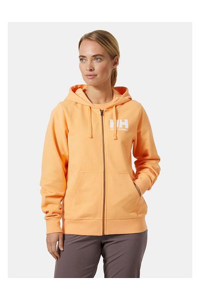 Helly Hansen W Hh Logo Full Zip 2.0 Hooded Sweatshirt