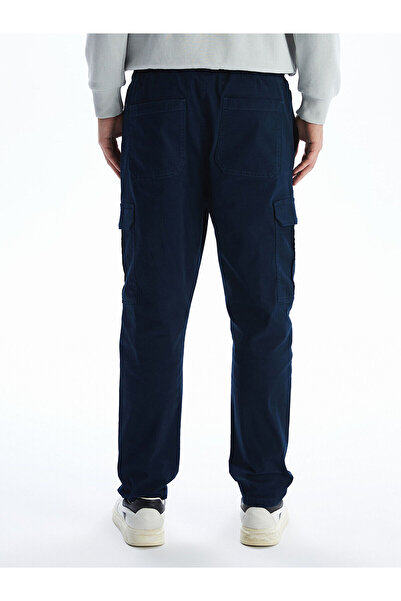LC Waikiki Navy Blue Standard Fit Men's Cargo Pants