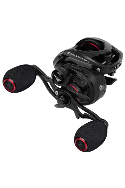 Choice بكرة صيد SP2Black KastKing Spartacus II باللون الأحمر لليد اليسرى، قوة...