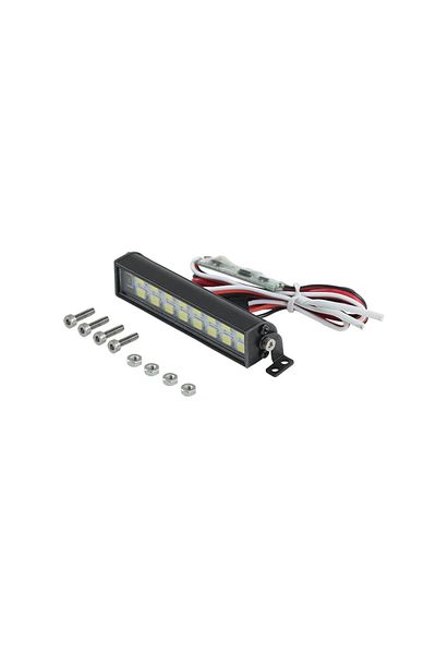 Choice 16 Led 52mm Rc Car Super Bright Led Light Bar Roof Lamp Ch3 Control For 1/10 Rc Crawler Car Axial Sc