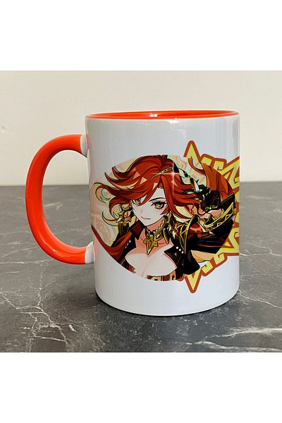 Define Moyas Genshin Impact Mavuika Mug - Colorful Series