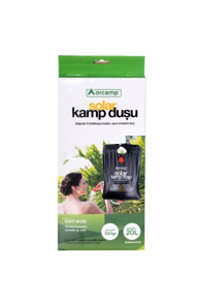 Orcamp Kamp Duşu Solar Portatif Taşınabilir Duş 20 LT OUT-4150T2