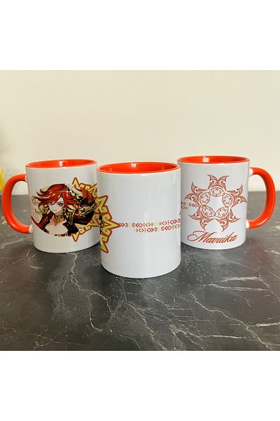 Define Moyas Genshin Impact Mavuika Mug - Colorful Series