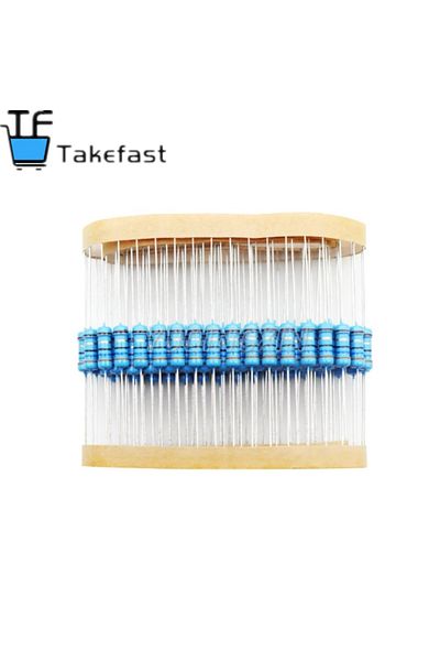 Choice 1k 20pcs 1w Metal Film Resistor 1% 0.1r-2.2m 10r 22r 47r 100r 330r 1k 4.7k 10k 22k 47k 100k 330k 470