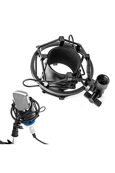 Choice Universal Microphone Shock Mount Anti Vibration Isolation Clip Holder for 42.4mm Condenser Mic