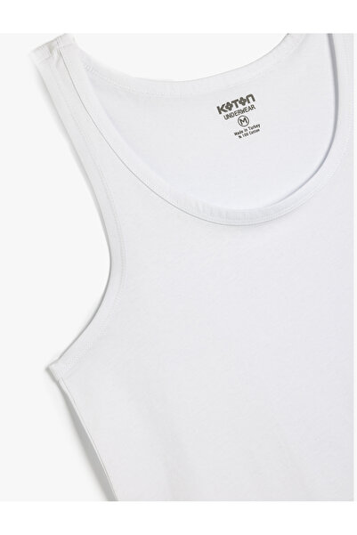 Koton Cotton Sleeveless U Neck Undershirt