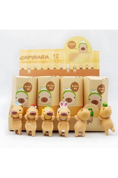 Choice Random 1pcs New Angel Blind Box Capybara Anime Figures Ornaments Dolls Fans Children Christmas Gift