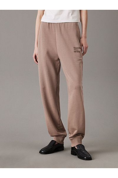 Calvin Klein PANTUL DE JOG CU IMPRIMARE PUFF WASHED