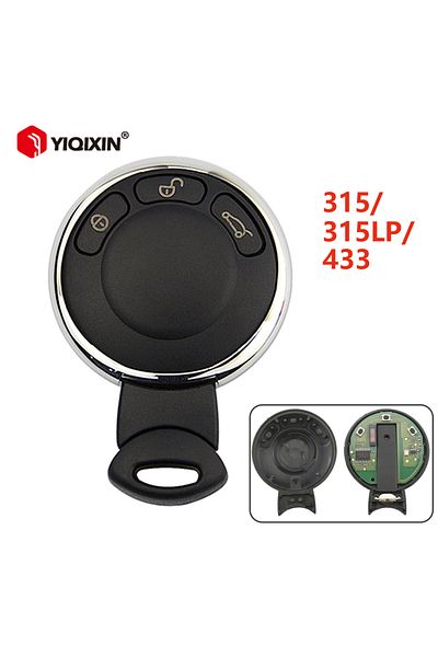 YIQIXIN Key Shell No Board 315/315lp/433/868mhz Remote Car Key For Bmw Mini Cooper R56 S One D Cabrio Clubma