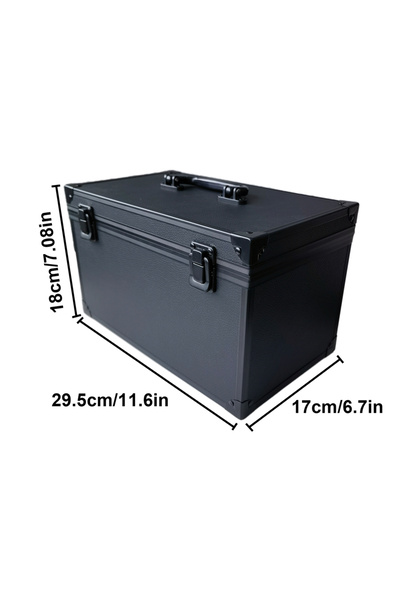 Choice منظم بطاقات التداول المحمول باللون الأسود، صندوق تخزين بطاقات الألعاب،...