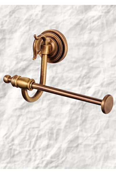 Kuğu Banyo Tuvalet Kağıtlığı Kapaksız Antik