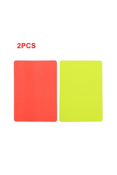 Choice 2 Pcs 2pcs 4pcs 6pcs Soccer Referee Red Yellow Cards Football Match Refereereferee Tool Warning And