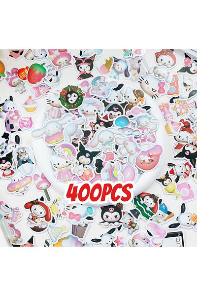 Choice Sanrio-450pcs 50/100/450pcs Kawaii 3d Sanrio Sticker Cinnamon My Melody Kuromi Hellokitty Pochacco S
