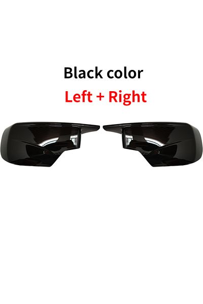 Choice Left And Right Black Abs Rearview Mirror Case Door Wing Mirror Cover Cap Shell Housing For Bmw E46 3