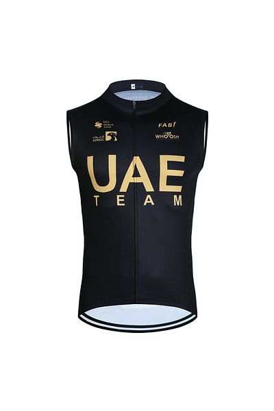 Choice L Gold New Gold UAE Cycling Jersey Summer Windbreaker Men Bike Vest Maillot Ropa Ciclismo Pro Bicycl